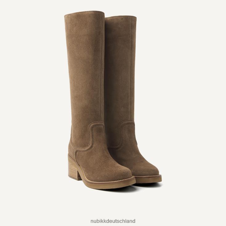 Schuhe HN8284189 Nubikk Frauen Cassy-Wildlederstiefel braun