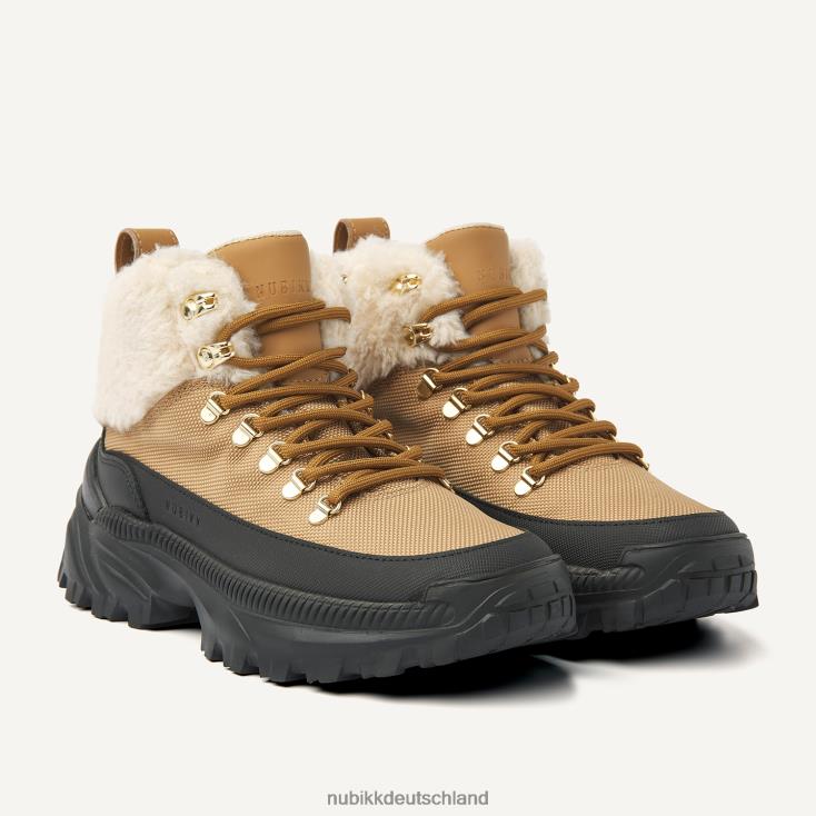 Schuhe HN8284154 Nubikk Frauen Phosphor Torin Pelzwanderstiefel Cognac