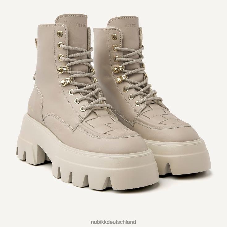 Schuhe HN8284165 Nubikk Frauen Flore Sauvage Pelzstiefel Beige