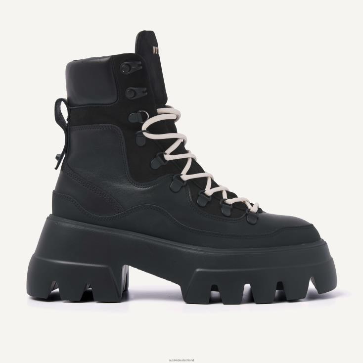 Schuhe HN8284167 Nubikk Frauen Flore Montagne Stiefel Schwarz