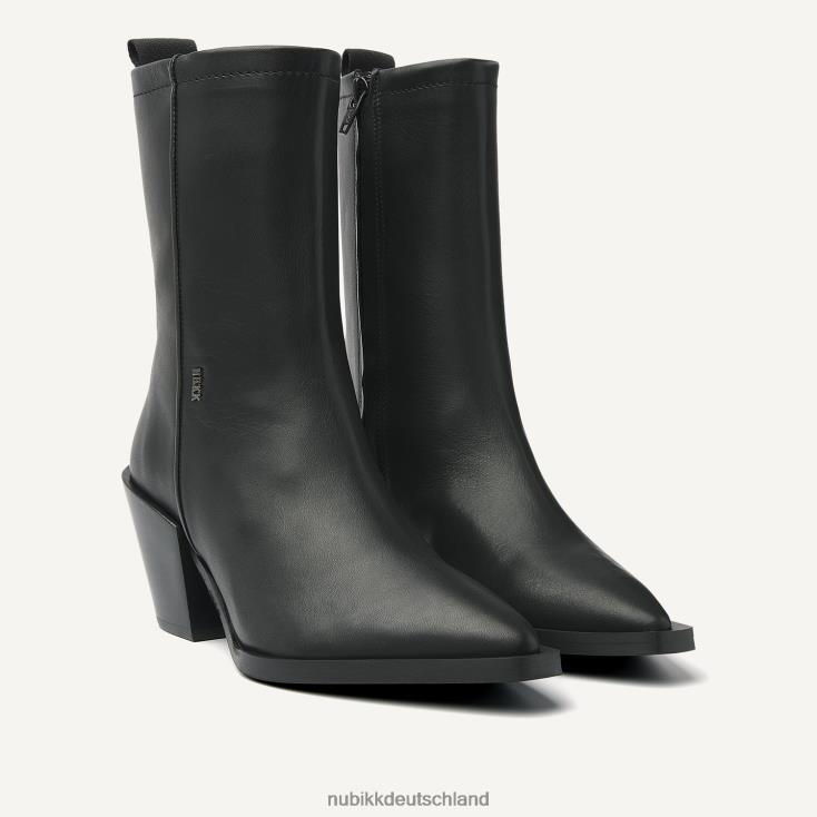 Schuhe HN8284185 Nubikk Frauen Liv Bootie-Stiefel Schwarz