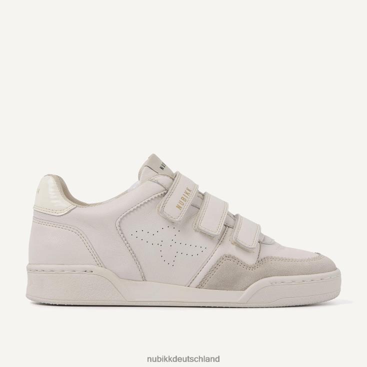 Schuhe HN8284111 Nubikk Frauen Blaubeer-Riemen-Sneaker cremefarben