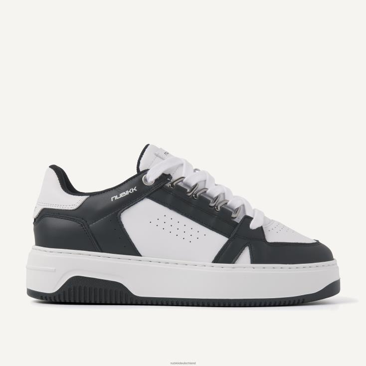 Schuhe HN8284118 Nubikk Frauen Basket-Buxton-Sneaker Schwarz