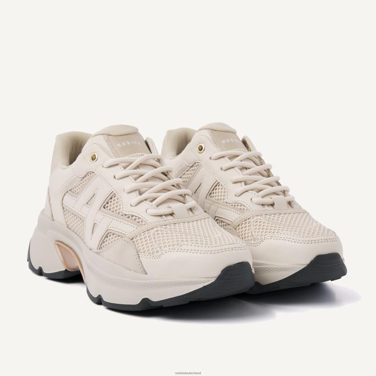 Schuhe HN8284126 Nubikk Frauen Ross Trek Edge-Sneaker Beige