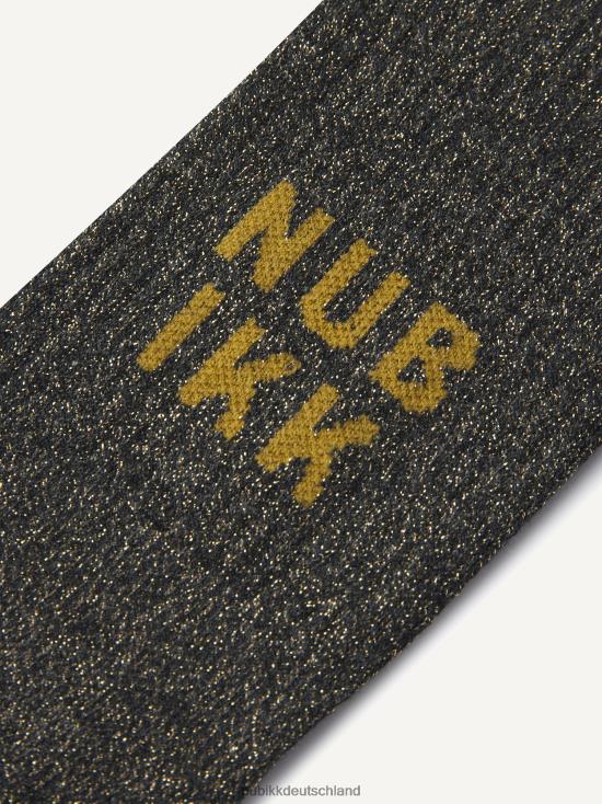 Zubehör HN8284201 Nubikk Frauen Nova Glitzersocken Schwarz