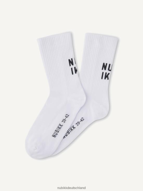 Zubehör HN8284203 Nubikk Frauen Nova Socken Socken Weiß