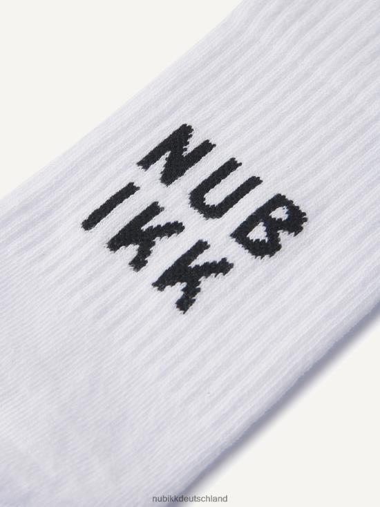 Zubehör HN8284203 Nubikk Frauen Nova Socken Socken Weiß