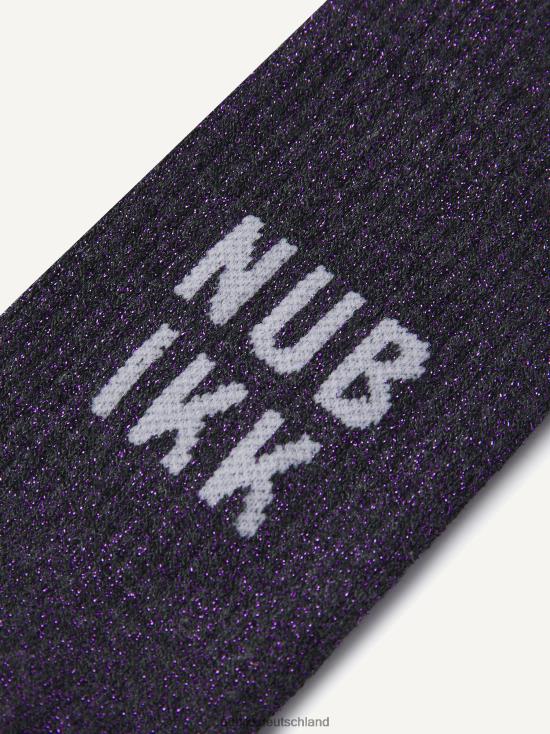 Zubehör HN8284209 Nubikk Frauen Nova Glitzersocken lila
