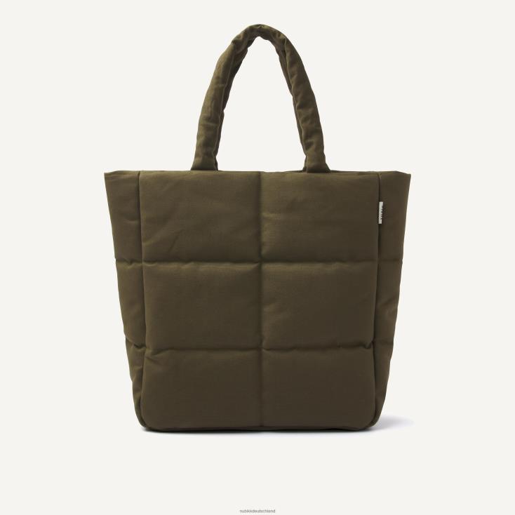 Zubehör HN8284212 Nubikk Frauen Nov. Canvas-Tasche khaki