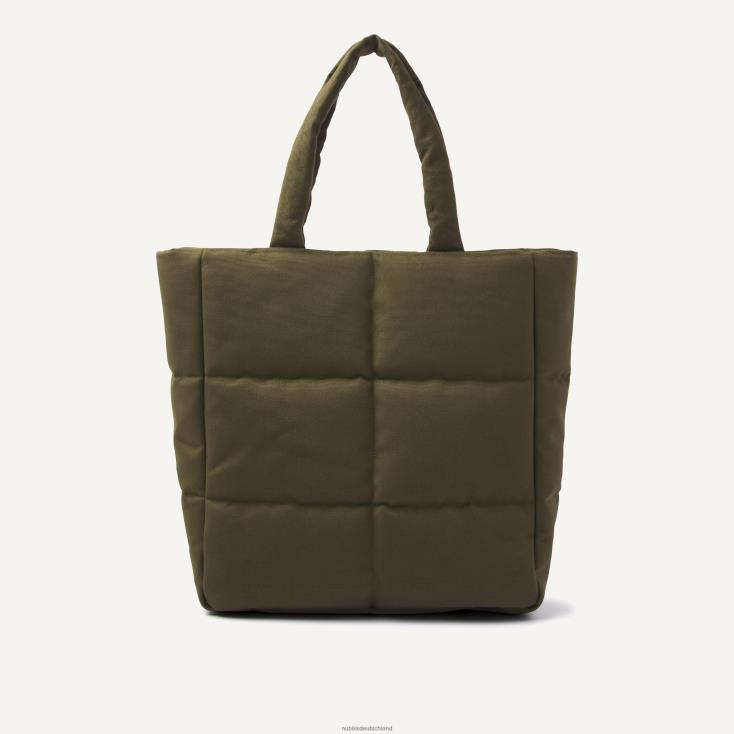 Zubehör HN8284212 Nubikk Frauen Nov. Canvas-Tasche khaki