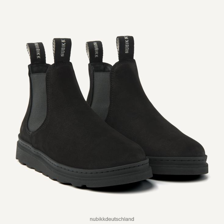 Schuhe HN8284232 Nubikk Kinder Jonah Rai Jr Chelsea-Stiefel Schwarz