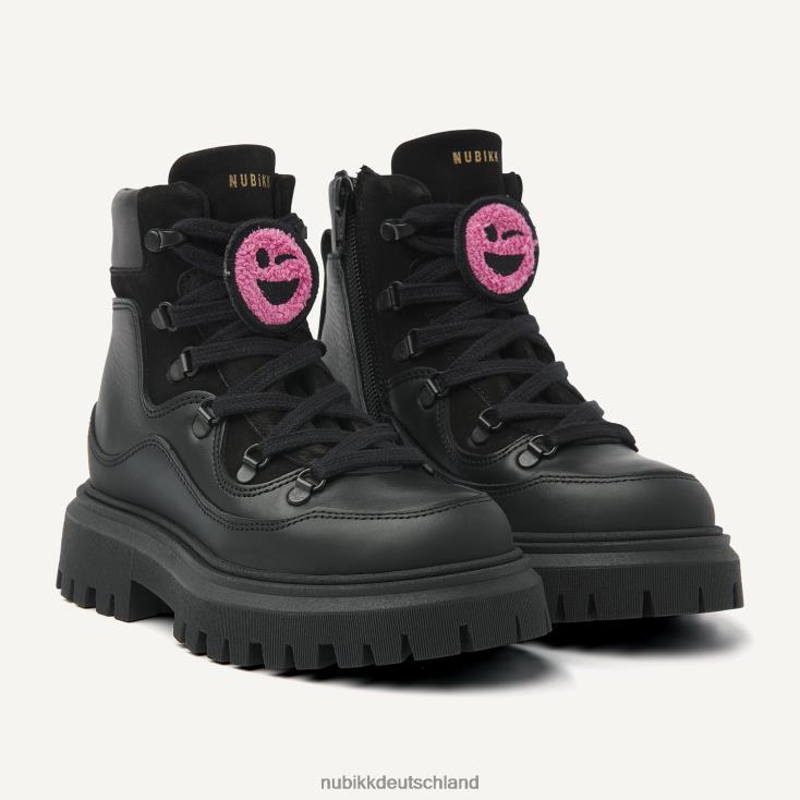 Schuhe HN8284234 Nubikk Kinder Fae Montagne Jr Stiefel Schwarz