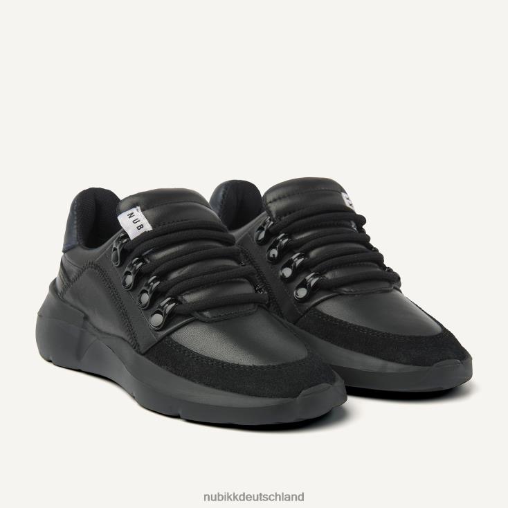 Schuhe HN8284230 Nubikk Kinder Rabenblaue Turnschuhe von Roque Roman Jr Schwarz