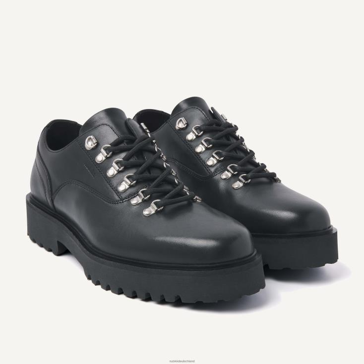 Schuhe HN828472 Nubikk Männer Logan Vince Derby-Schuhe Schwarz