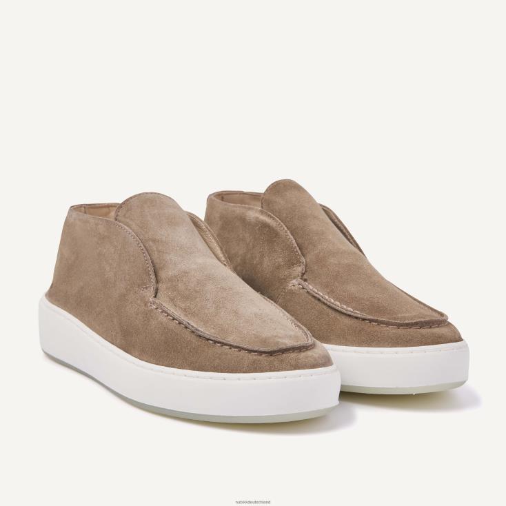 Schuhe HN828466 Nubikk Männer Jiro Suo Mid-Loafer Taupe