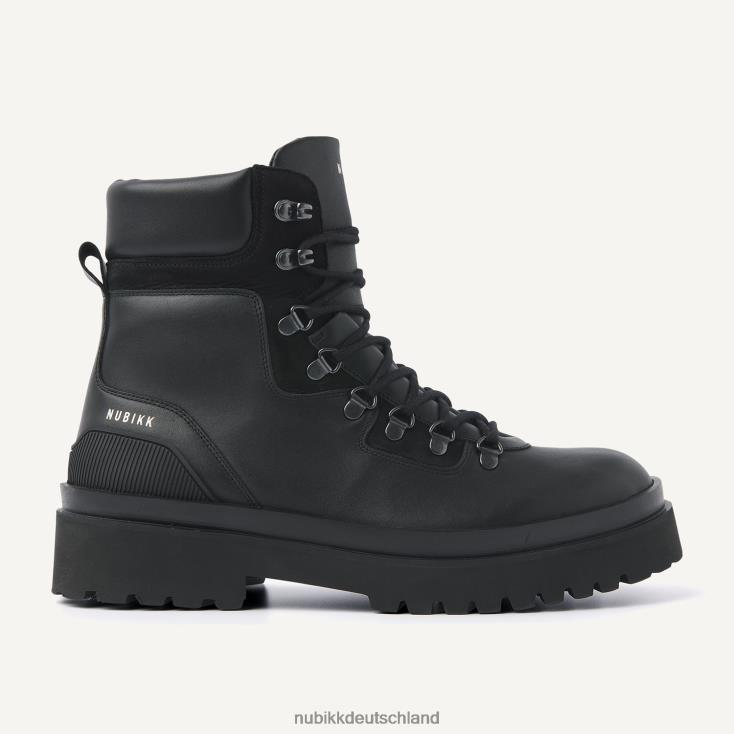 Schuhe HN828412 Nubikk Männer Ethan Montagne Stiefel Schwarz