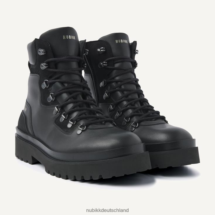 Schuhe HN828412 Nubikk Männer Ethan Montagne Stiefel Schwarz