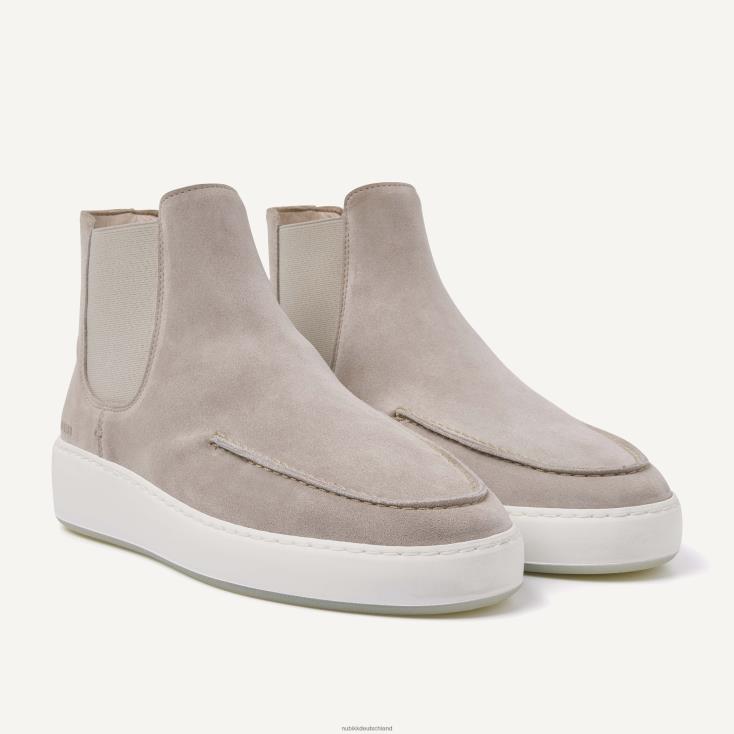 Schuhe HN828414 Nubikk Männer Jiro Vostro Chelsea-Stiefel Beige