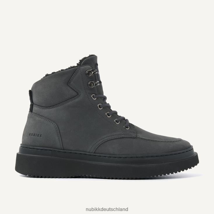 Schuhe HN82841 Nubikk Männer Jonah Polarfellstiefel dunkelgrau