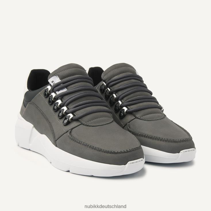 Schuhe HN828423 Nubikk Männer Roque Roman Kombi-Sneaker dunkelgrau