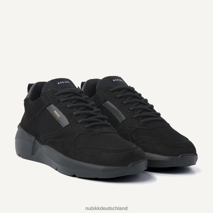 Schuhe HN828431 Nubikk Männer Roque Road Wave Raven Sneakers Schwarz