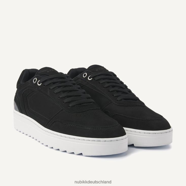 Schuhe HN828441 Nubikk Männer Cliff-Cane-Sneaker Schwarz