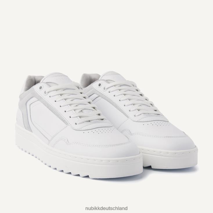 Schuhe HN828443 Nubikk Männer Cliff-Cane-Sneaker Weiß