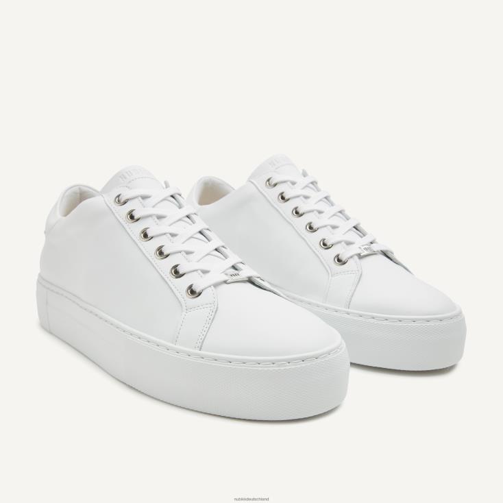 Schuhe HN828451 Nubikk Männer Jagger Pure-Sneaker Weiß