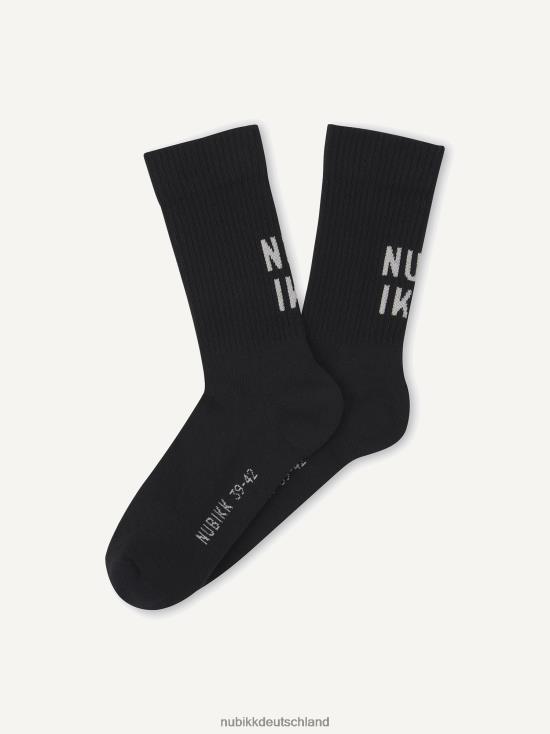 Zubehör HN828485 Nubikk Männer Nova Socken Socken Schwarz