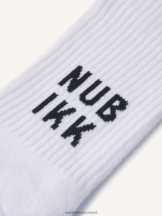 Zubehör HN828488 Nubikk Männer Nova Socken Socken Weiß